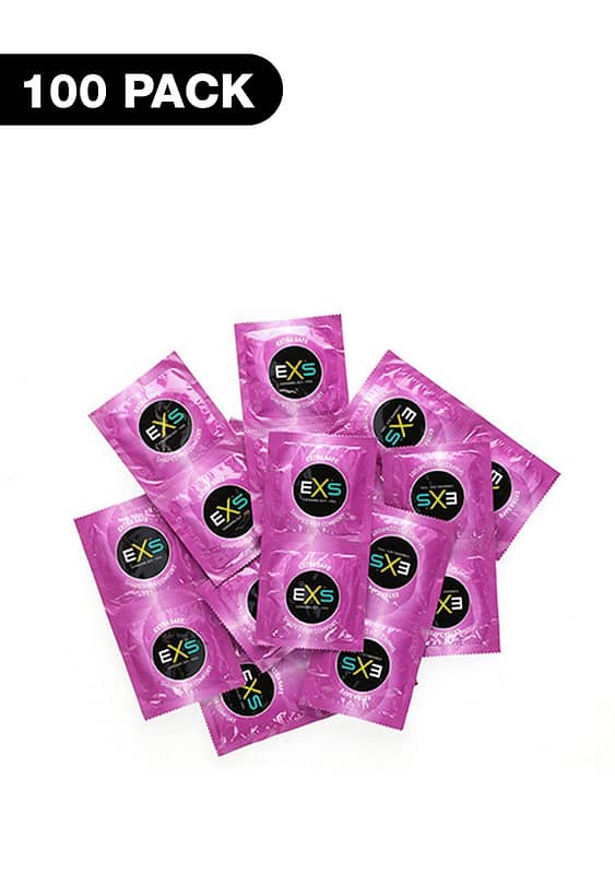 Exs Extra Safe Condoms - 100 pack