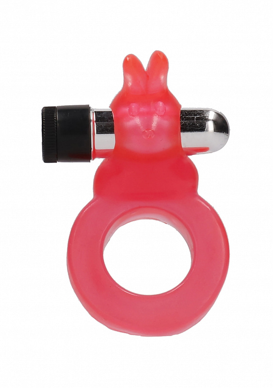 Jelly Rabbit Cockring - Red