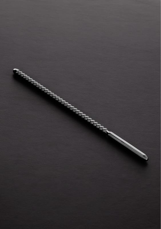 DIP STICK Ribbed  (8x240mm) - Brushed Steel